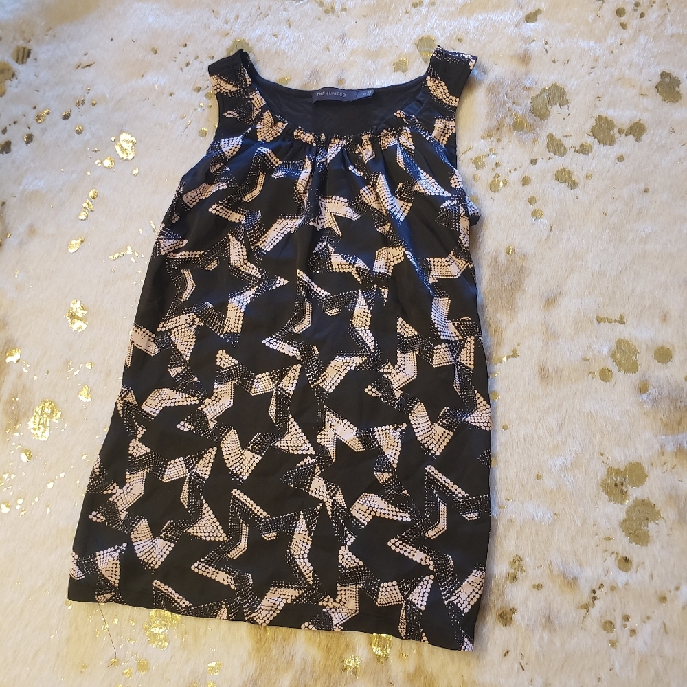 EUC The Limited XS Graphic Stars Tank